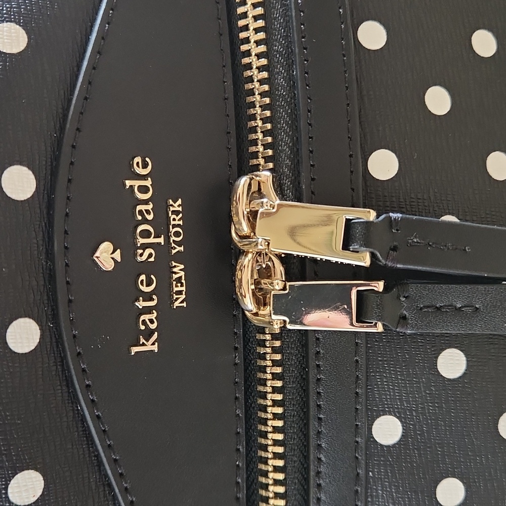 Disney X Kate Spade Polka Dot Minnie Mouse Backpack & Wallet Set 🖤🐭❤️♠️ - Picture 6 of 16